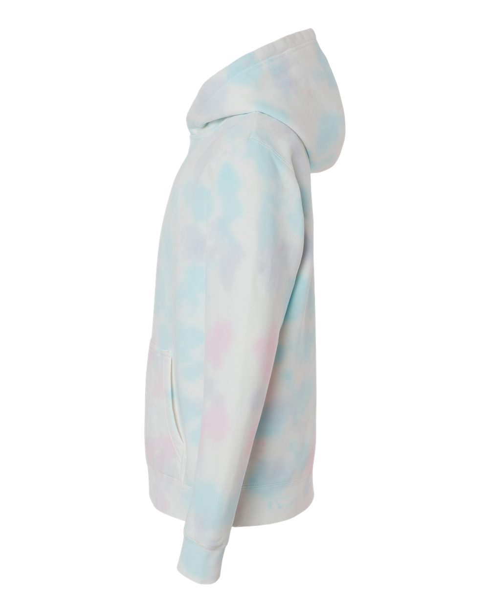 Youth Midweight Tie-Dyed Hooded Sweatshirt - DirectSide - B03576302 - Tie Dye Cotton Candy