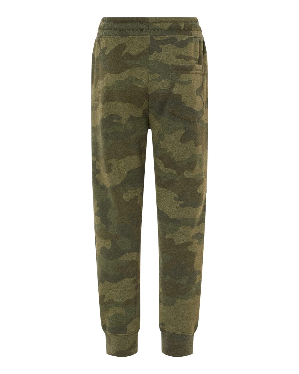 Youth Lightweight Special Blend Sweatpants - Back - B03676623 - Forest Camo Heather