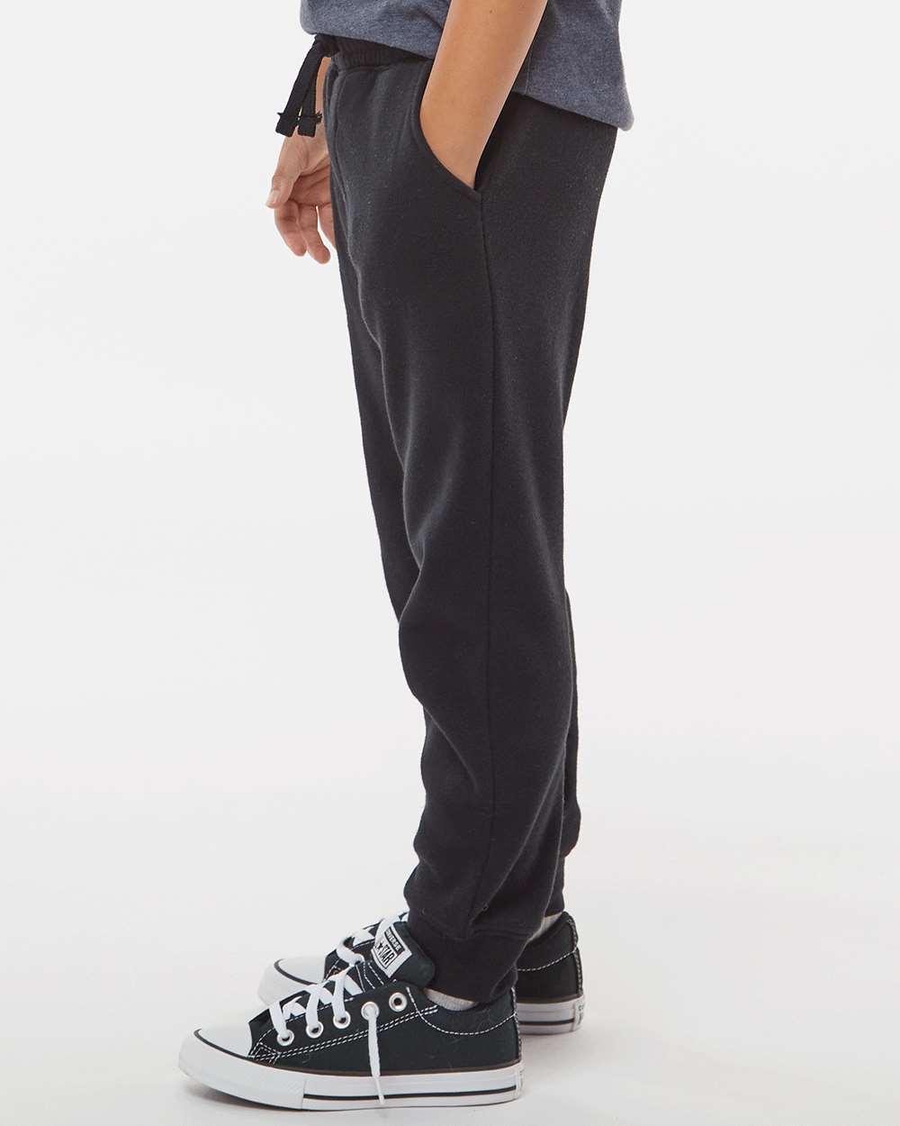 Youth Lightweight Special Blend Sweatpants - OnModelSide - B03676503 - Black
