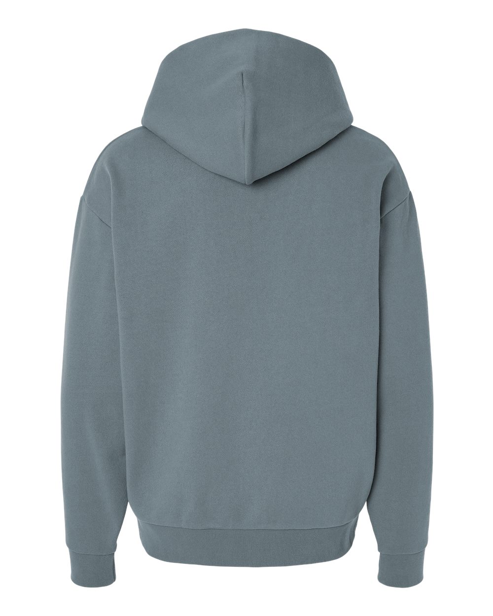 Unisex Mainstreet Hooded Sweatshirt - Back - B04176252 - Blue Magic