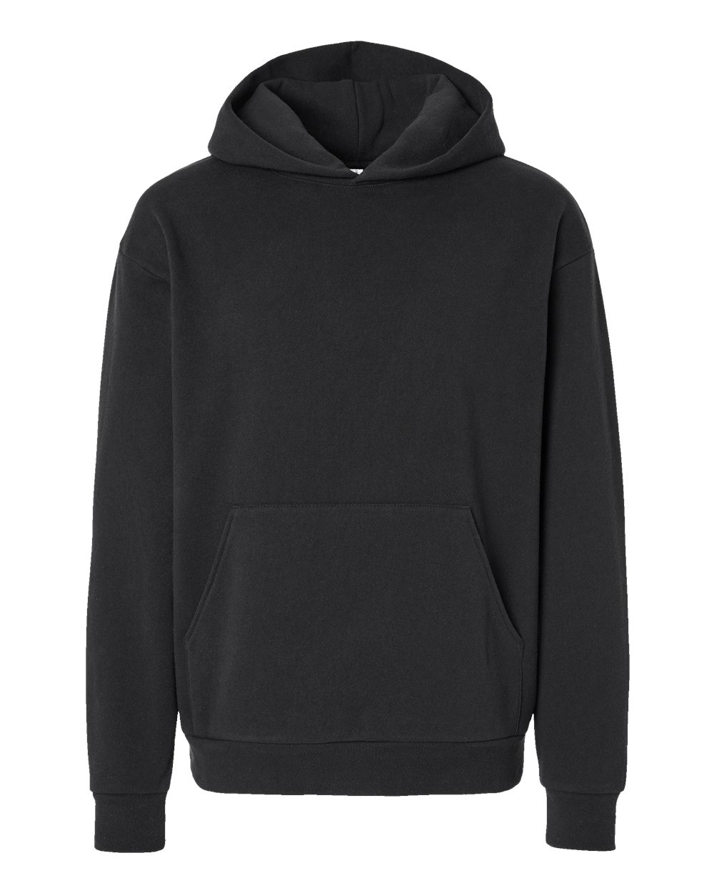 Unisex Mainstreet Hooded Sweatshirt - Front - B04176502 - Black