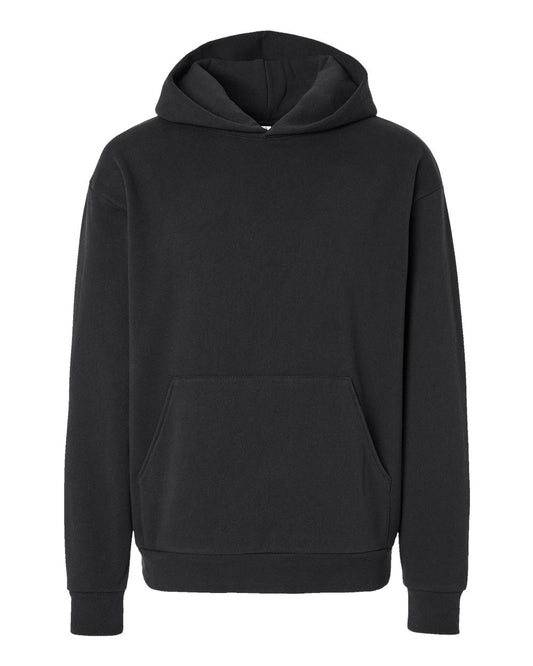 Unisex Mainstreet Hooded Sweatshirt - Front - B04176502 - Black