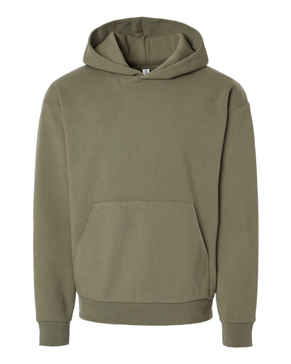 Unisex Mainstreet Hooded Sweatshirt - Front - B04176542 - Olive