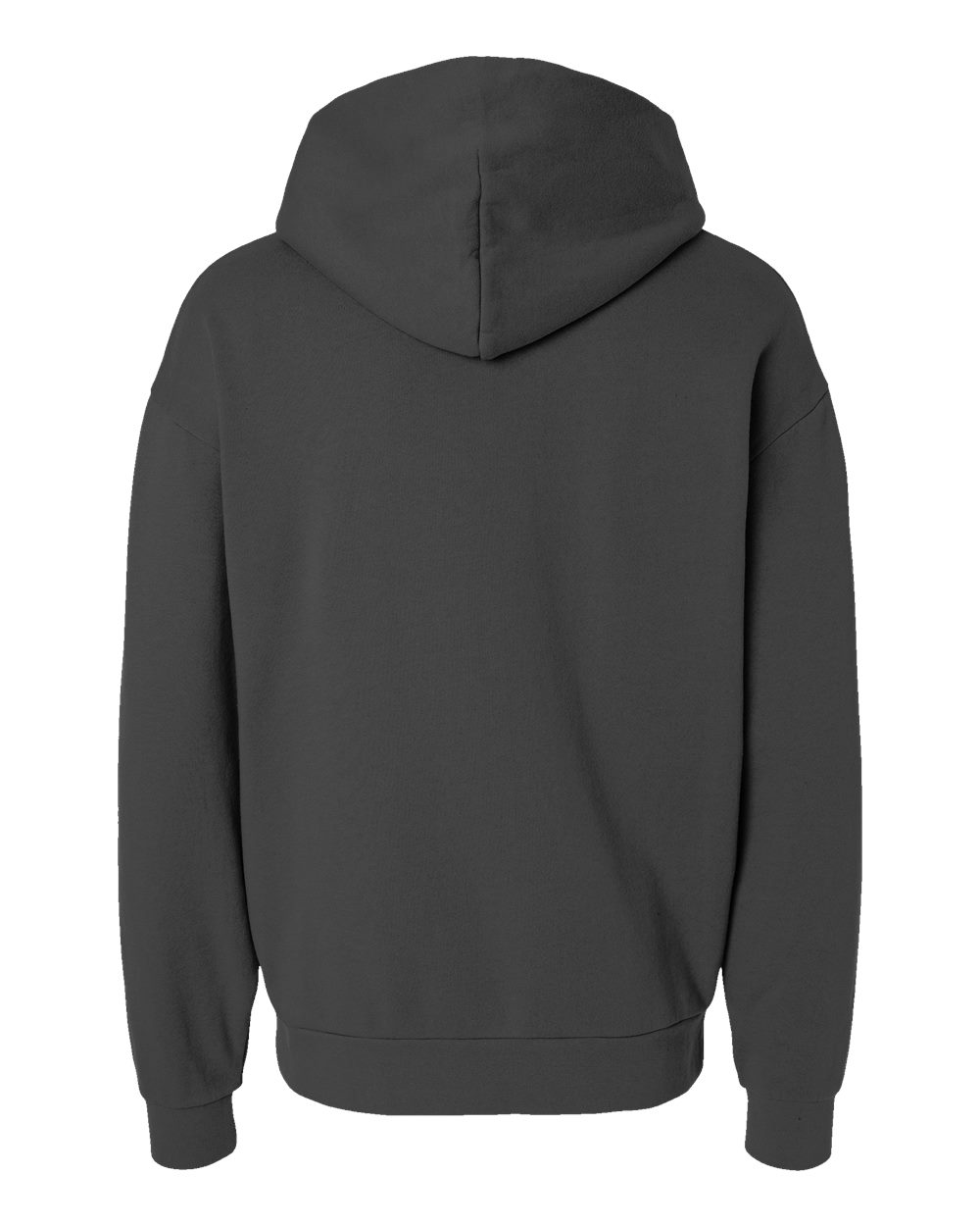 Unisex Avenue Hooded Sweatshirt - Back - B04276512 - Pigment Black