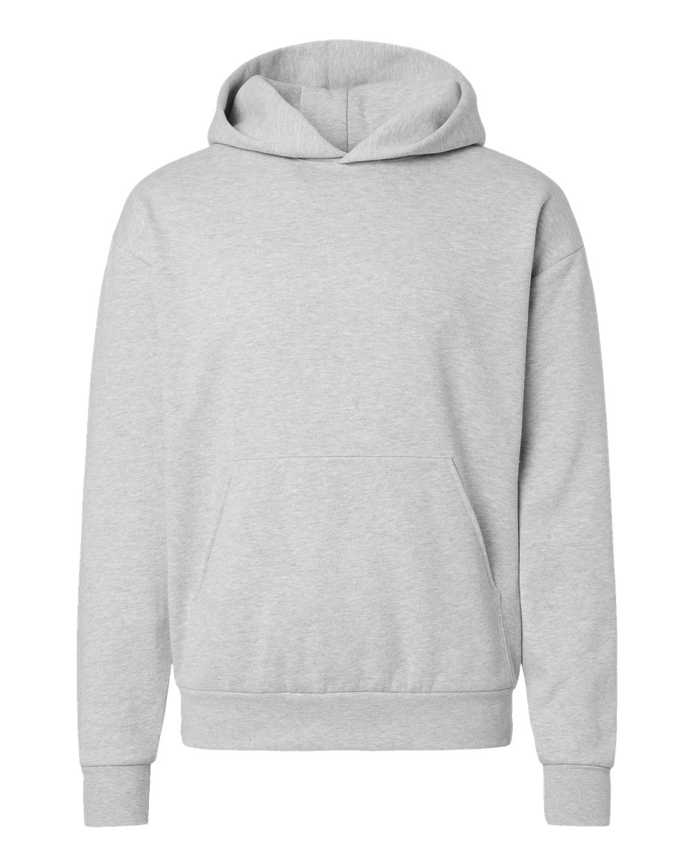 Unisex Avenue Hooded Sweatshirt - Front - B04276352 - Grey Heather