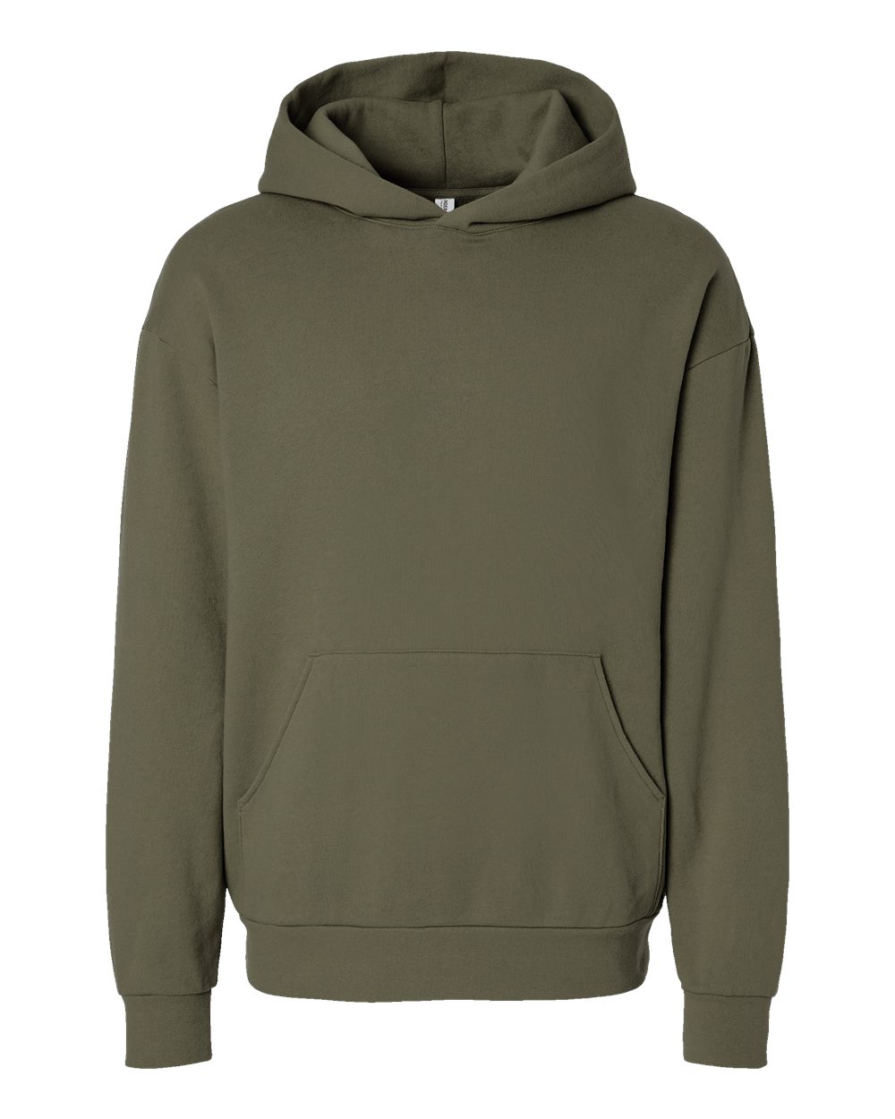 Unisex Avenue Hooded Sweatshirt - Front - B04276642 - Olive