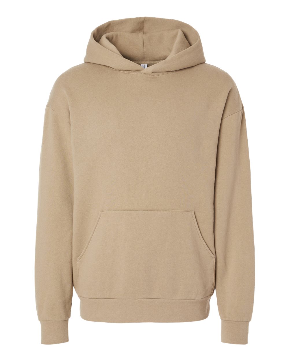 Unisex Avenue Hooded Sweatshirt - Front - B04276732 - Sandstone