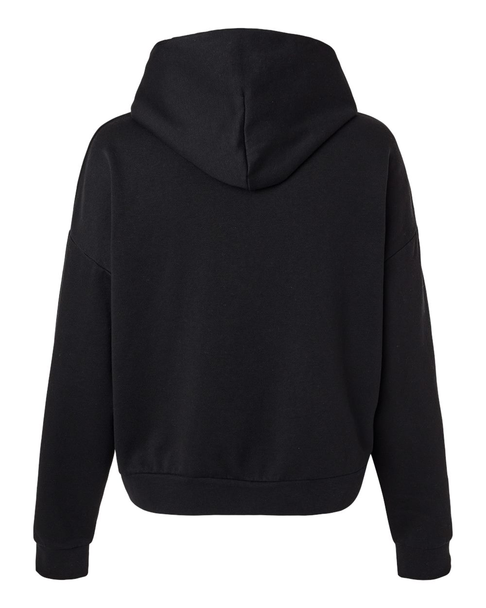 Women's California Wave Wash Sunday Hooded Sweatshirt - Back - B01076502 - Black