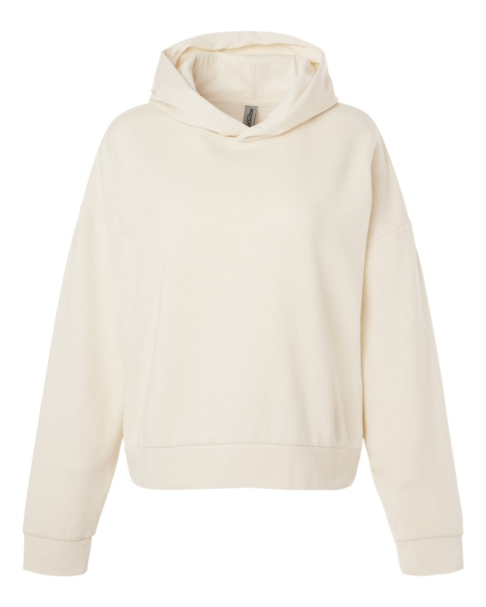 Women's California Wave Wash Sunday Hooded Sweatshirt - Front - B01076242 - Bone