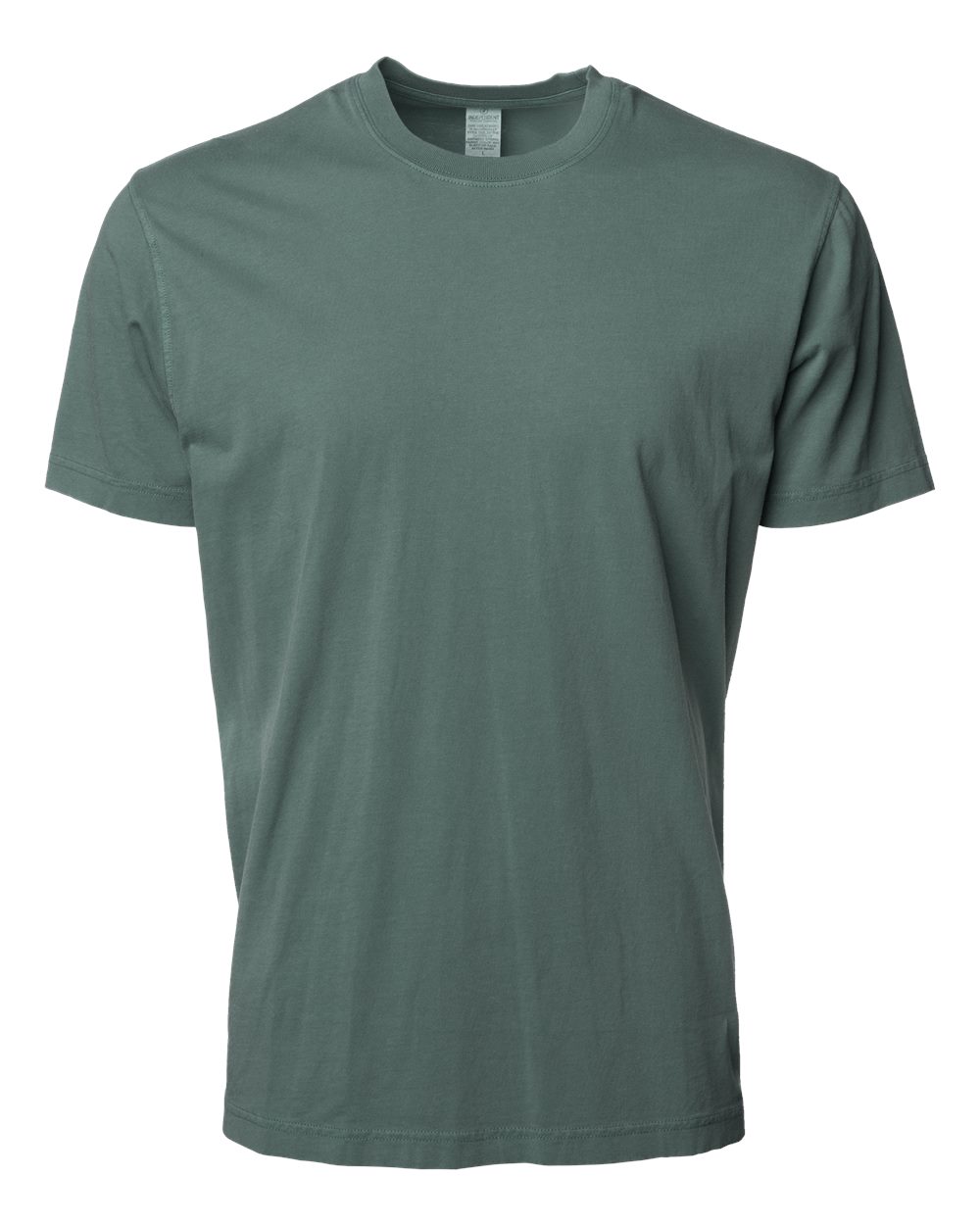 Unisex Premium Pigment-Dyed T-Shirt - Front - B00576232 - Pigment Alpine Green