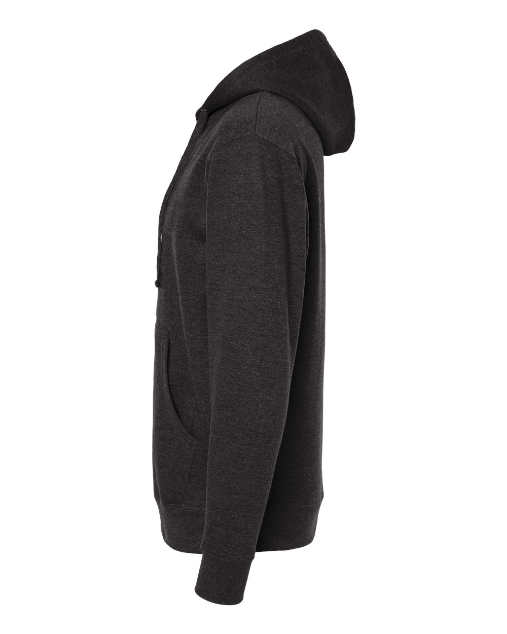 Unisex Midweight Full-Zip Hooded Sweatshirt - DirectSide - B20176092 - Charcoal Heather