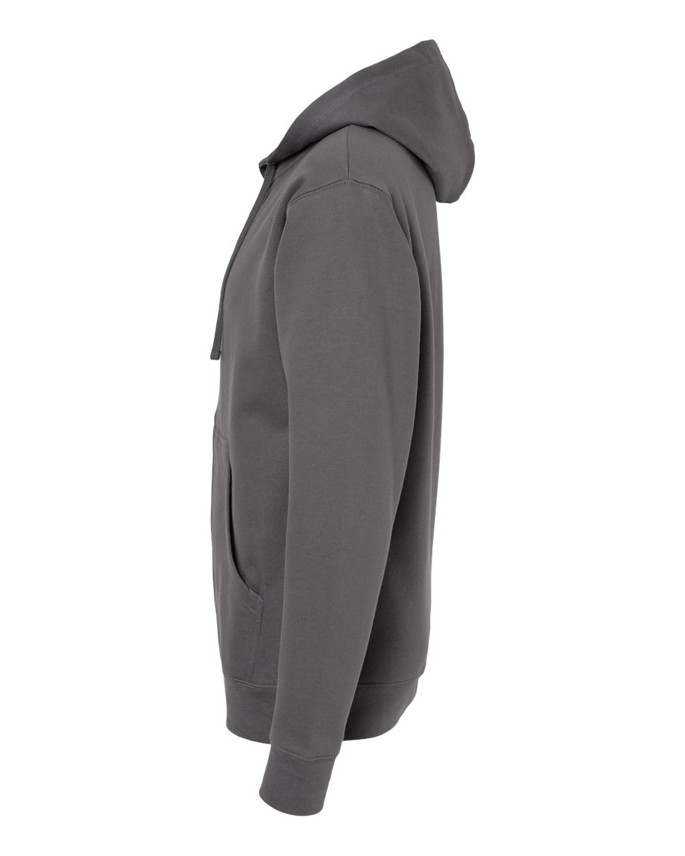 Unisex Midweight Full-Zip Hooded Sweatshirt - DirectSide - B20176103 - Charcoal
