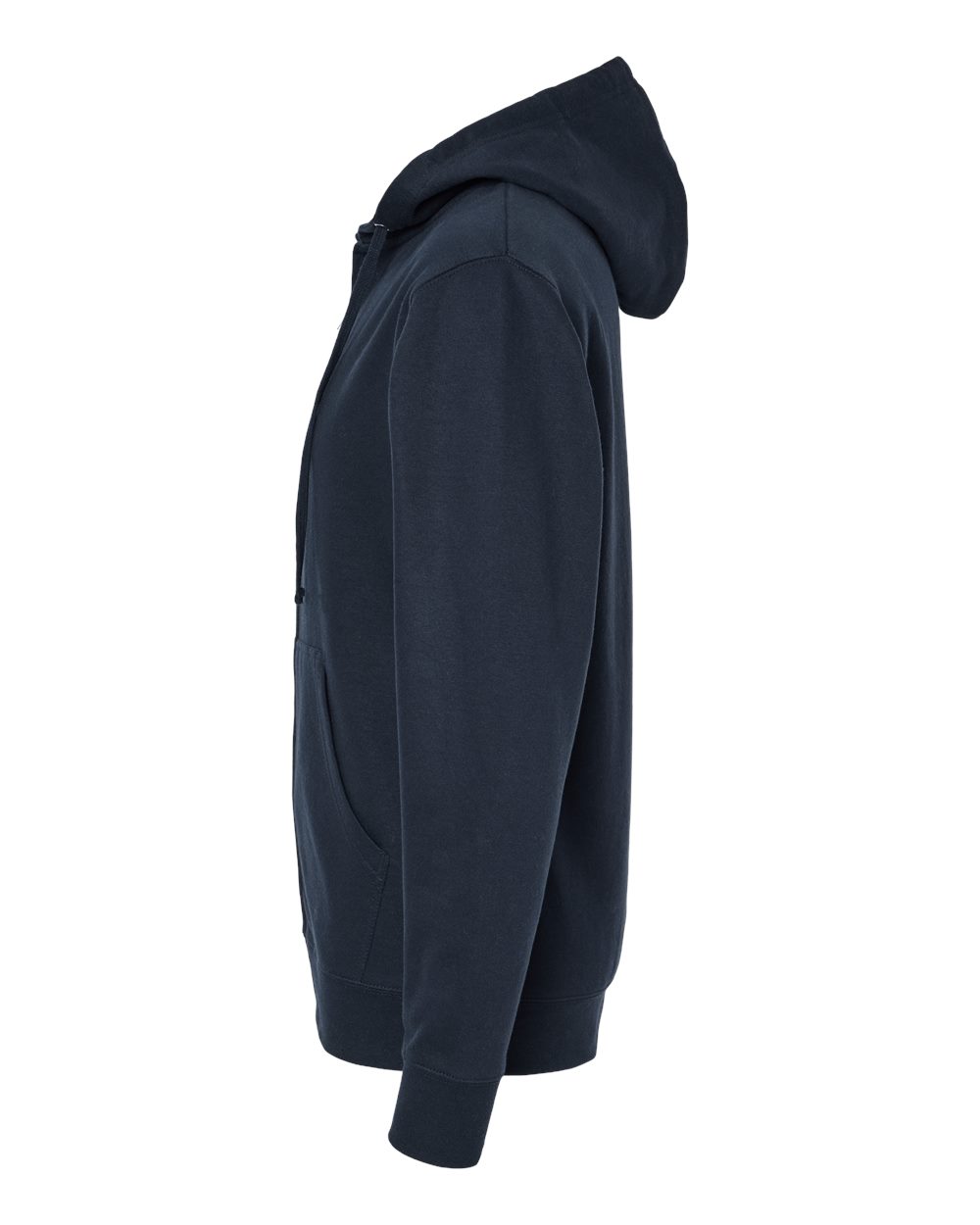 Unisex Midweight Full-Zip Hooded Sweatshirt - DirectSide - B20176652 - Navy