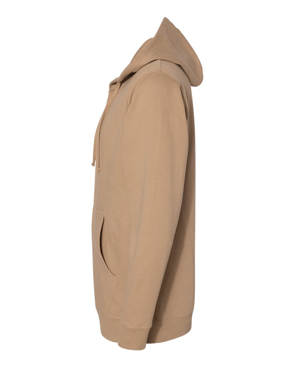 Unisex Midweight Full-Zip Hooded Sweatshirt - DirectSide - B20176732 - Sandstone