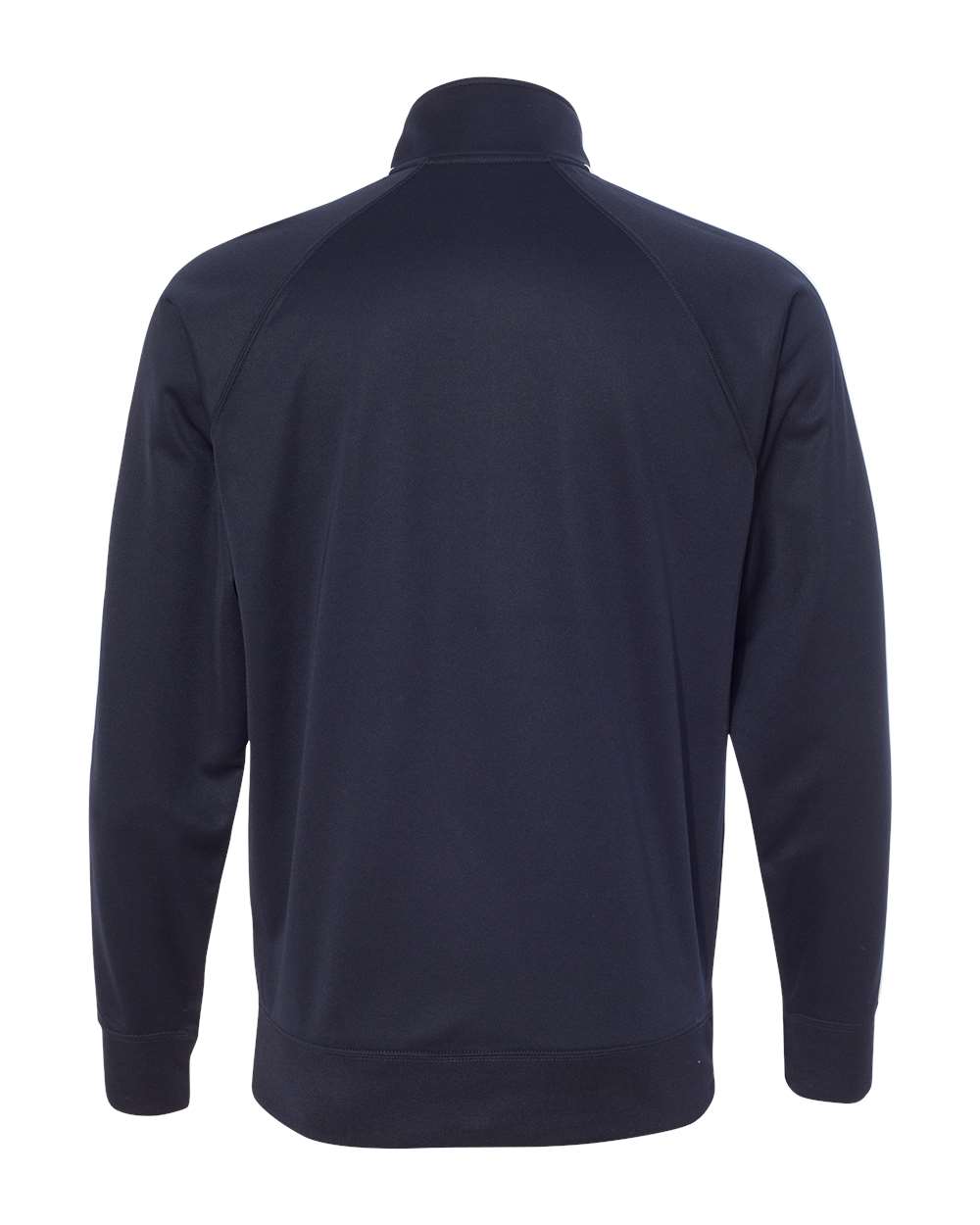 Men's Lightweight Poly-Tech Full-Zip Track Jacket - Back - B23476652 - Classic Navy