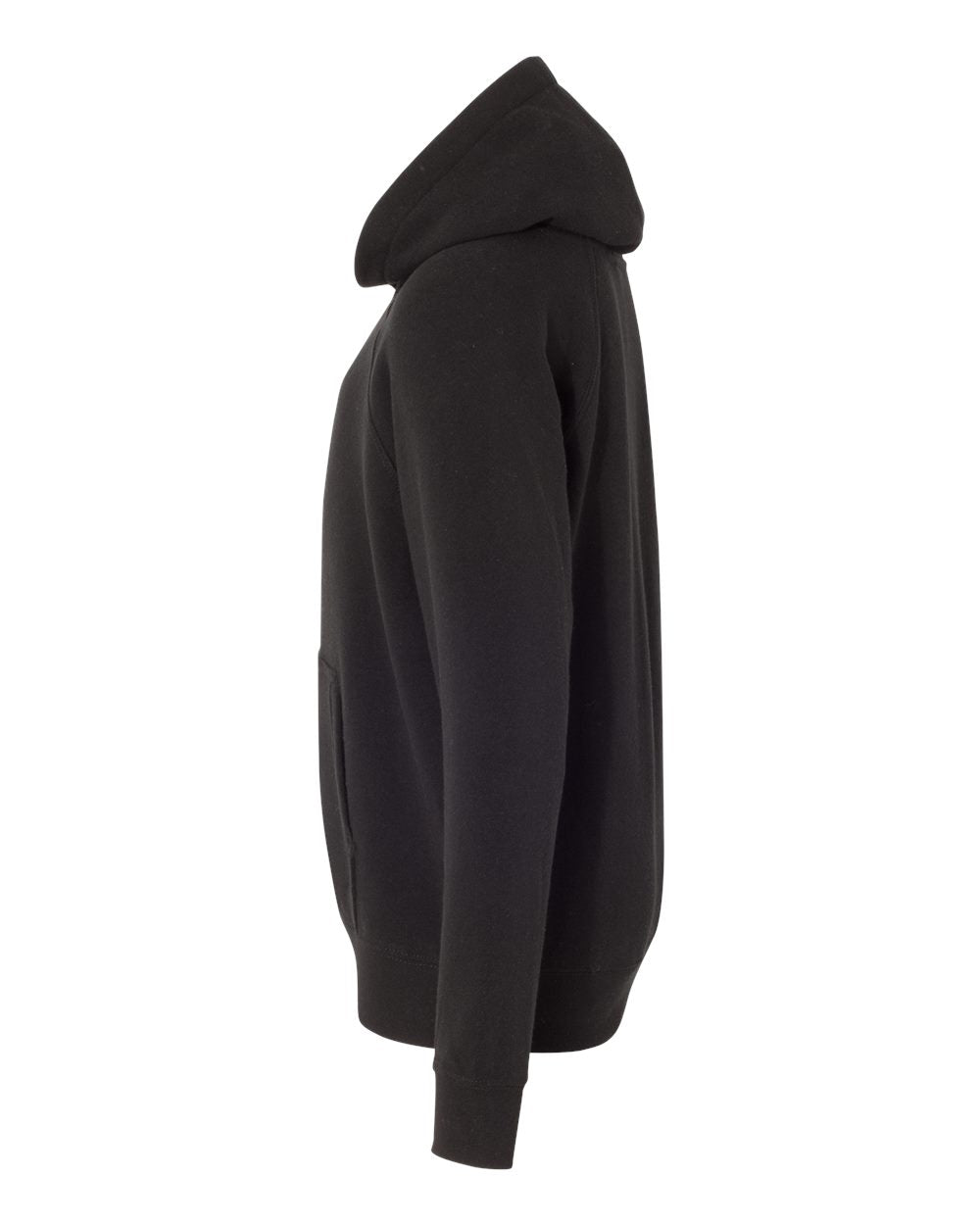 Youth Lightweight Special Blend Raglan Hooded Sweatshirt - DirectSide - B80076502 - Black