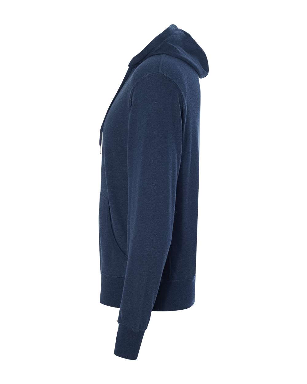 Unisex Midweight French Terry Hooded Sweatshirt - DirectSide - B81576652 - Navy Heather