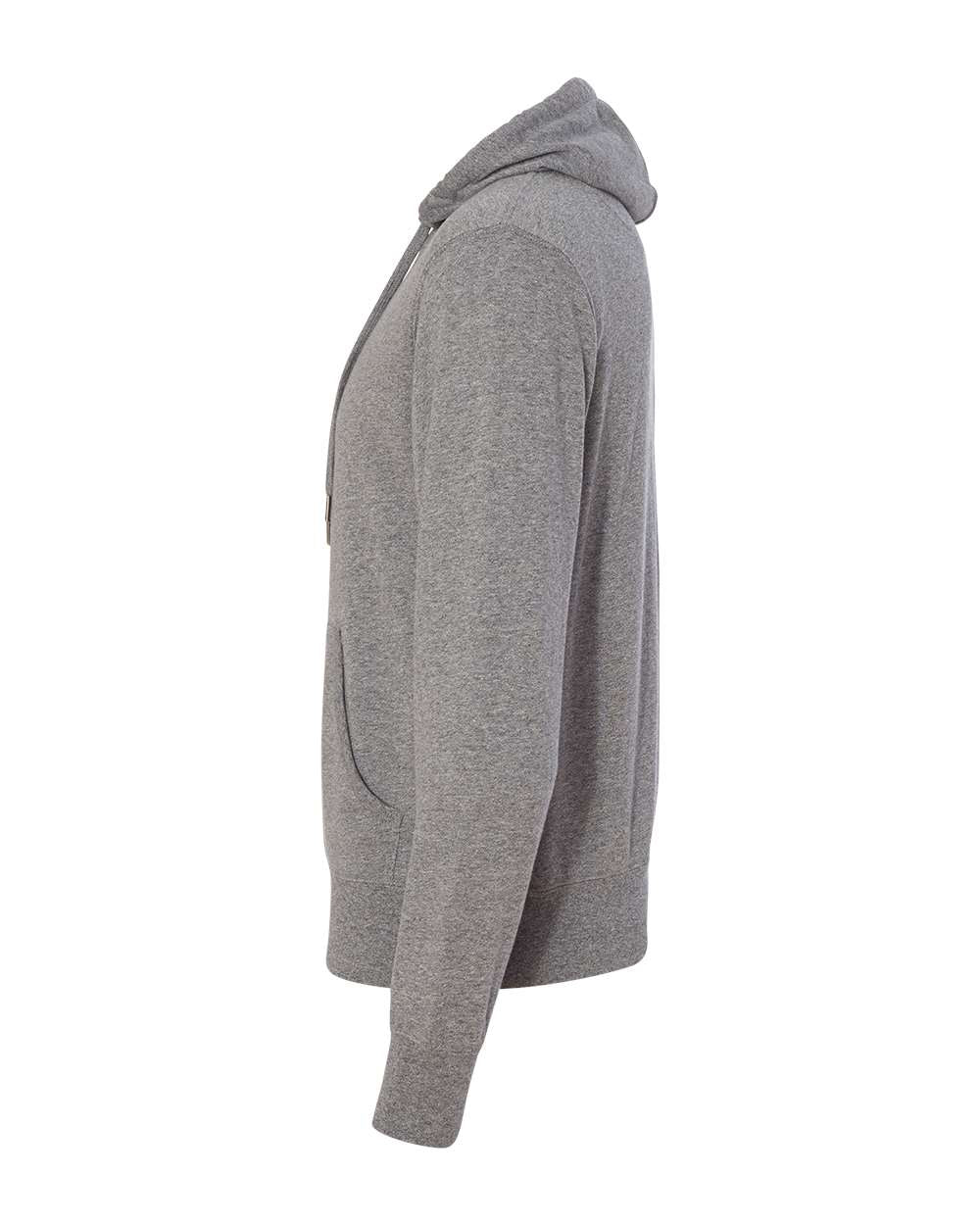 Unisex Midweight French Terry Hooded Sweatshirt - DirectSide - B81576902 - Salt & Pepper