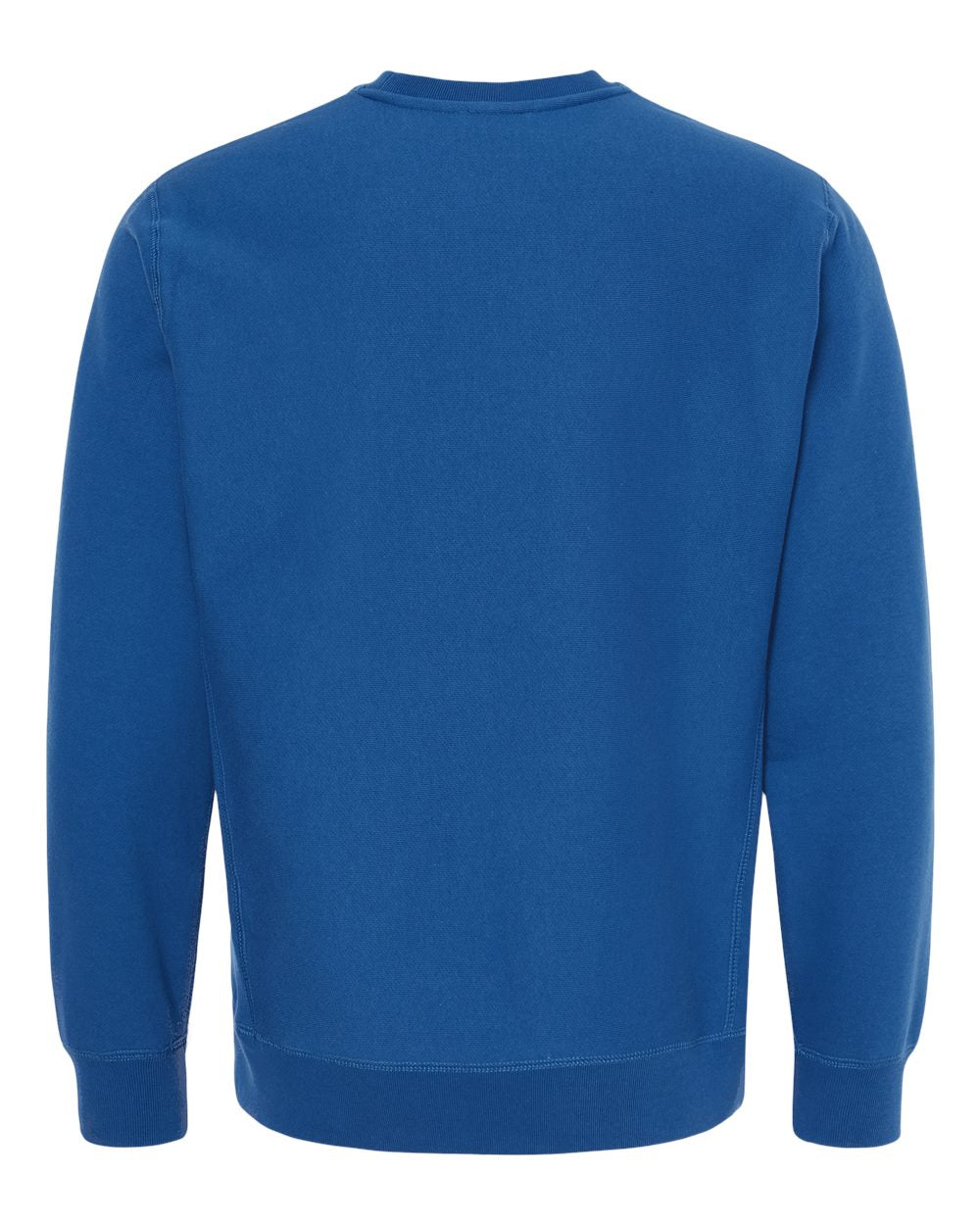 Unisex Legend Premium Heavyweight Cross-Grain Crewneck Sweatshirt - Back - B02776752 - Royal