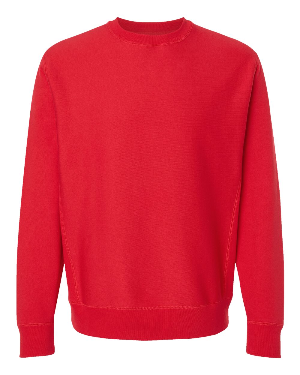 Unisex Legend Premium Heavyweight Cross-Grain Crewneck Sweatshirt - Front - B02776702 - Red
