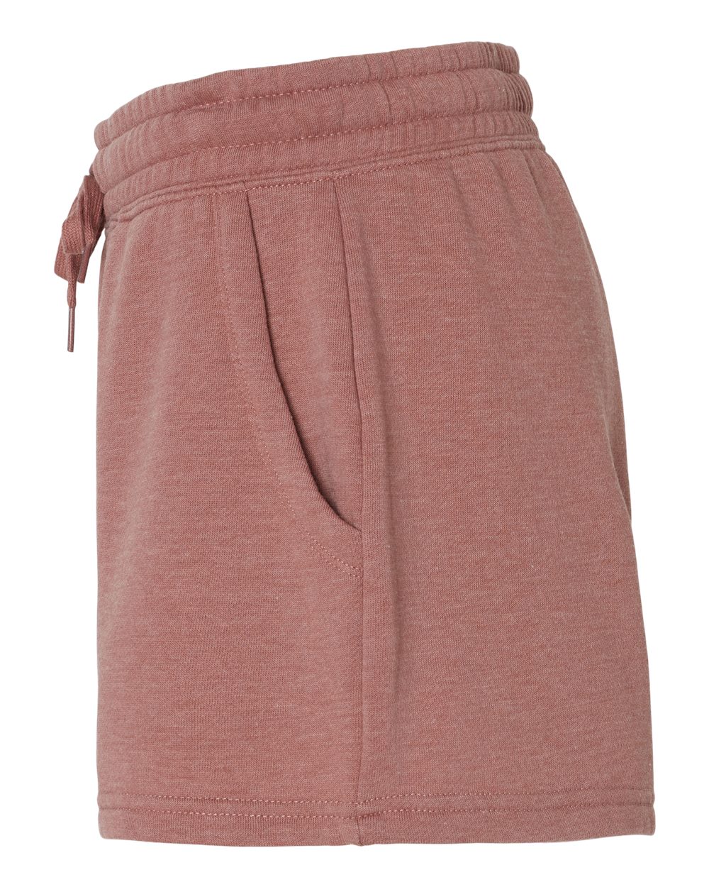 Women’s Lightweight California Wave Wash Fleece Shorts - DirectSide - B03476102 - Dusty Rose
