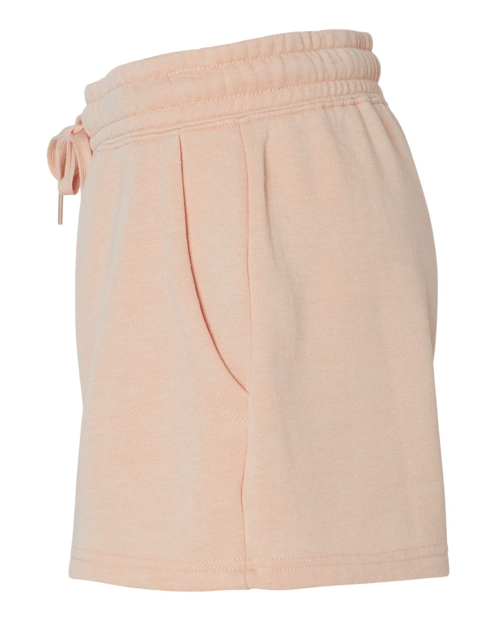 Women’s Lightweight California Wave Wash Fleece Shorts - DirectSide - B03476302 - Blush