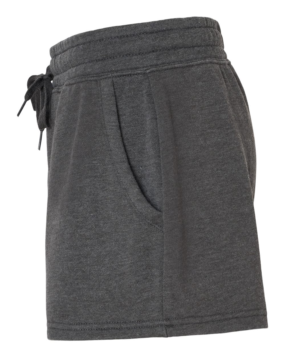 Women’s Lightweight California Wave Wash Fleece Shorts - DirectSide - B03476582 - Shadow
