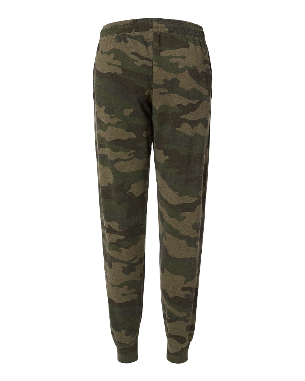 Women's California Wave Wash Sweatpants - Back - B01576622 - Forest Camo Heather