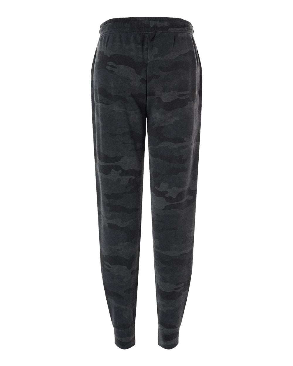 Women's California Wave Wash Sweatpants - Back - B01576962 - Black Camo Heather