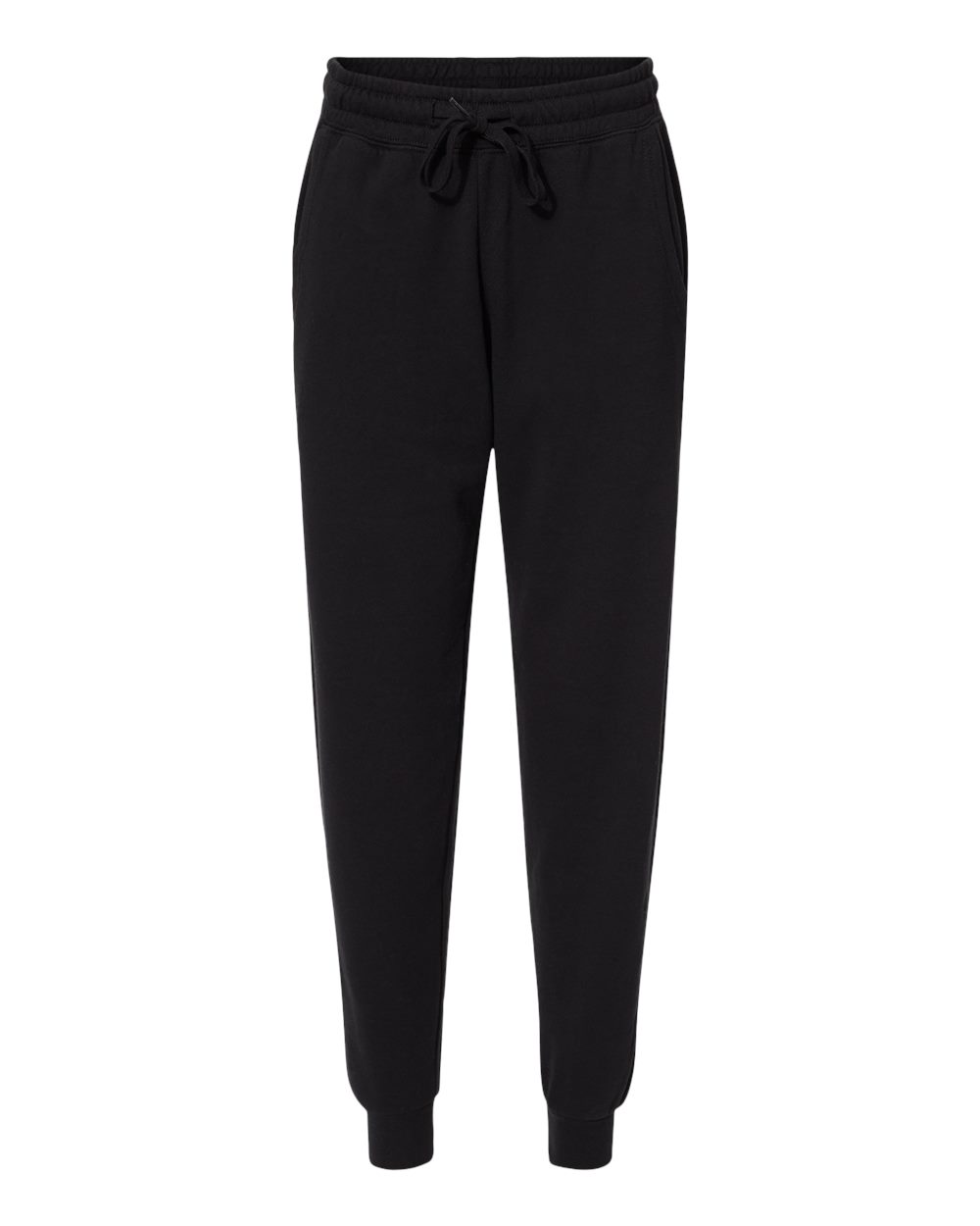 Women's California Wave Wash Sweatpants - Front - B01576502 - Black
