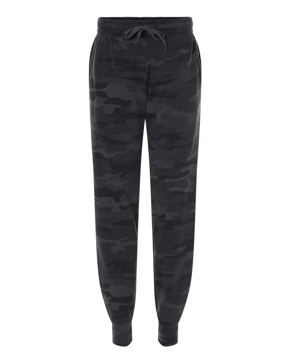 Women's California Wave Wash Sweatpants - Front - B01576962 - Black Camo Heather