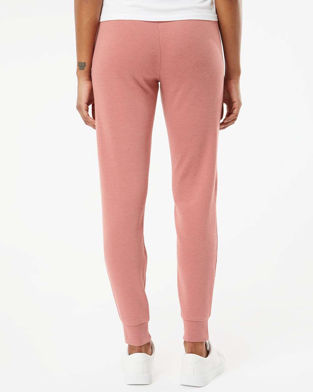 Women's California Wave Wash Sweatpants - OnModelBack - B01576302 - Dusty Rose