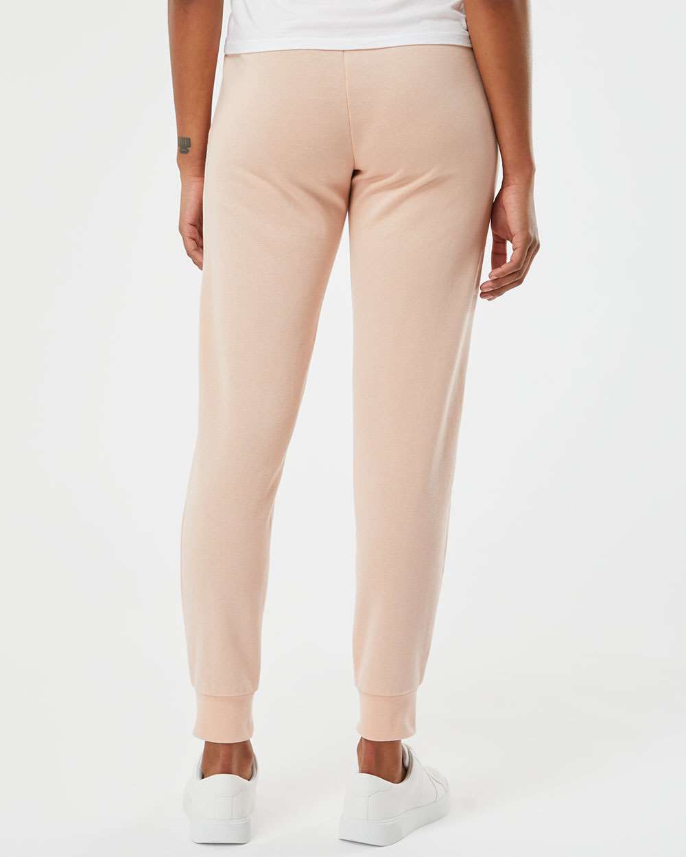 Women's California Wave Wash Sweatpants - OnModelBack - B01576312 - Blush