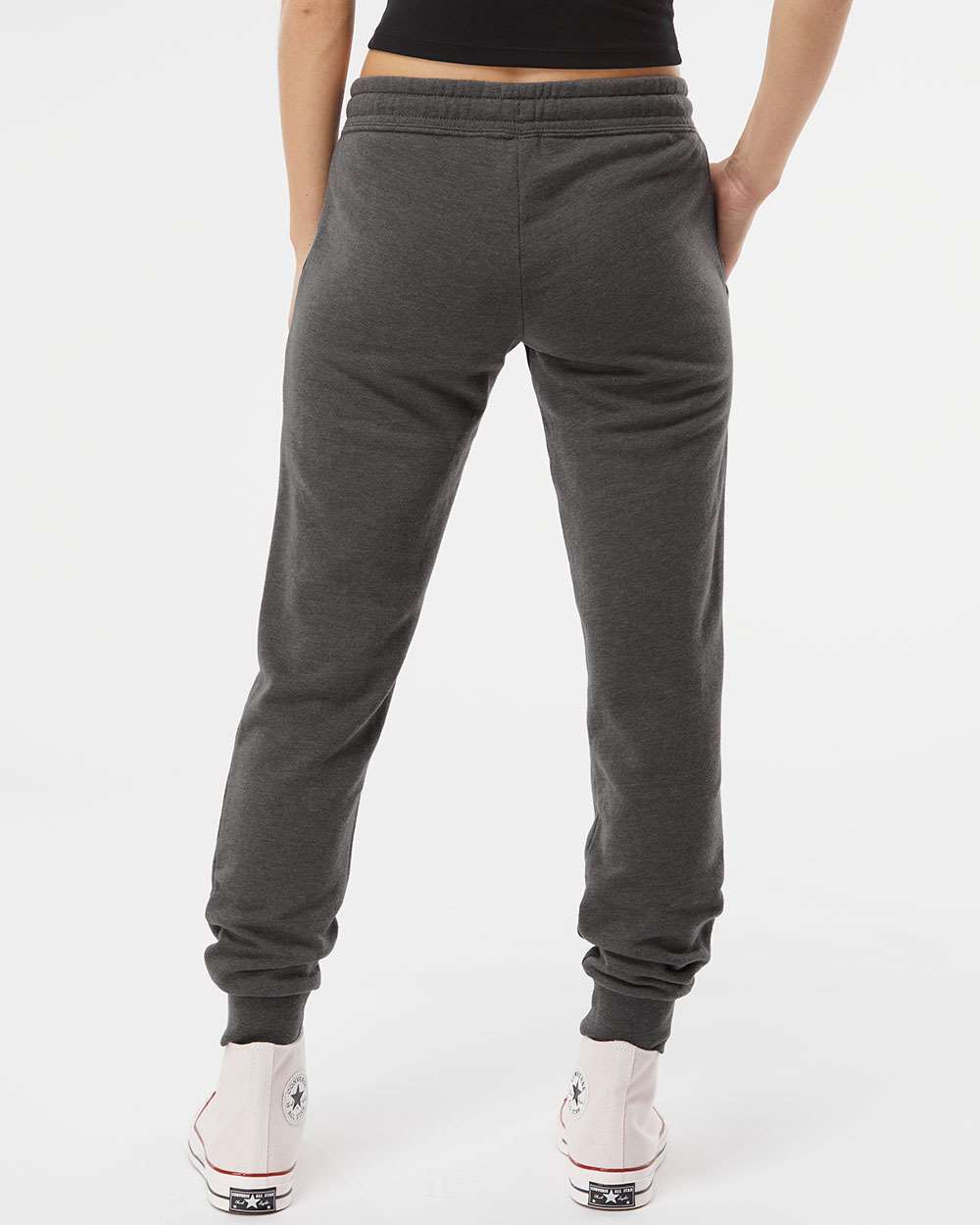 Women's California Wave Wash Sweatpants - OnModelBack - B01576582 - Shadow
