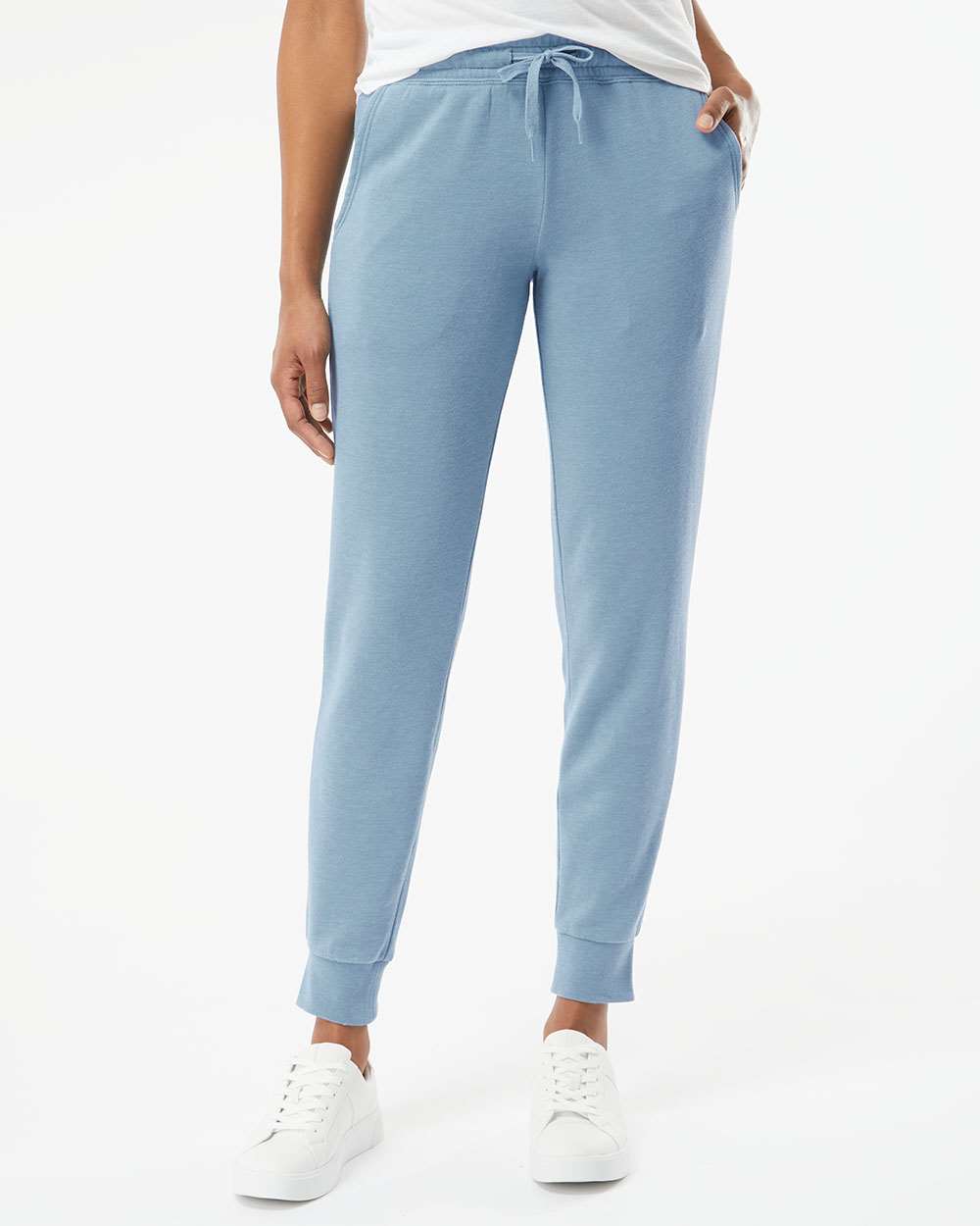 Women's California Wave Wash Sweatpants - OnModelFront - B01576252 - Misty Blue