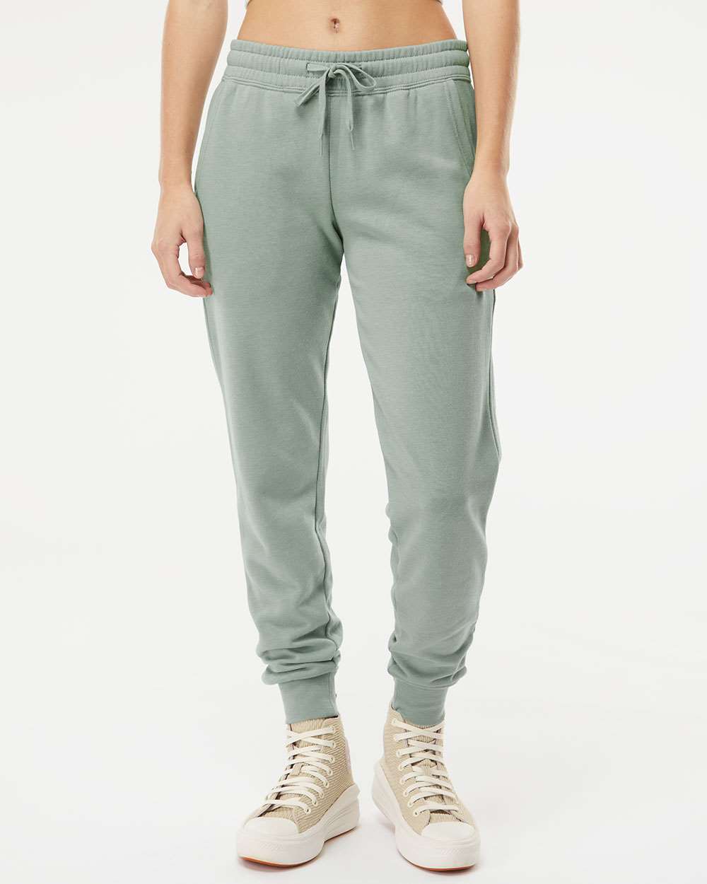 Women's California Wave Wash Sweatpants - OnModelFront - B01576542 - Sage