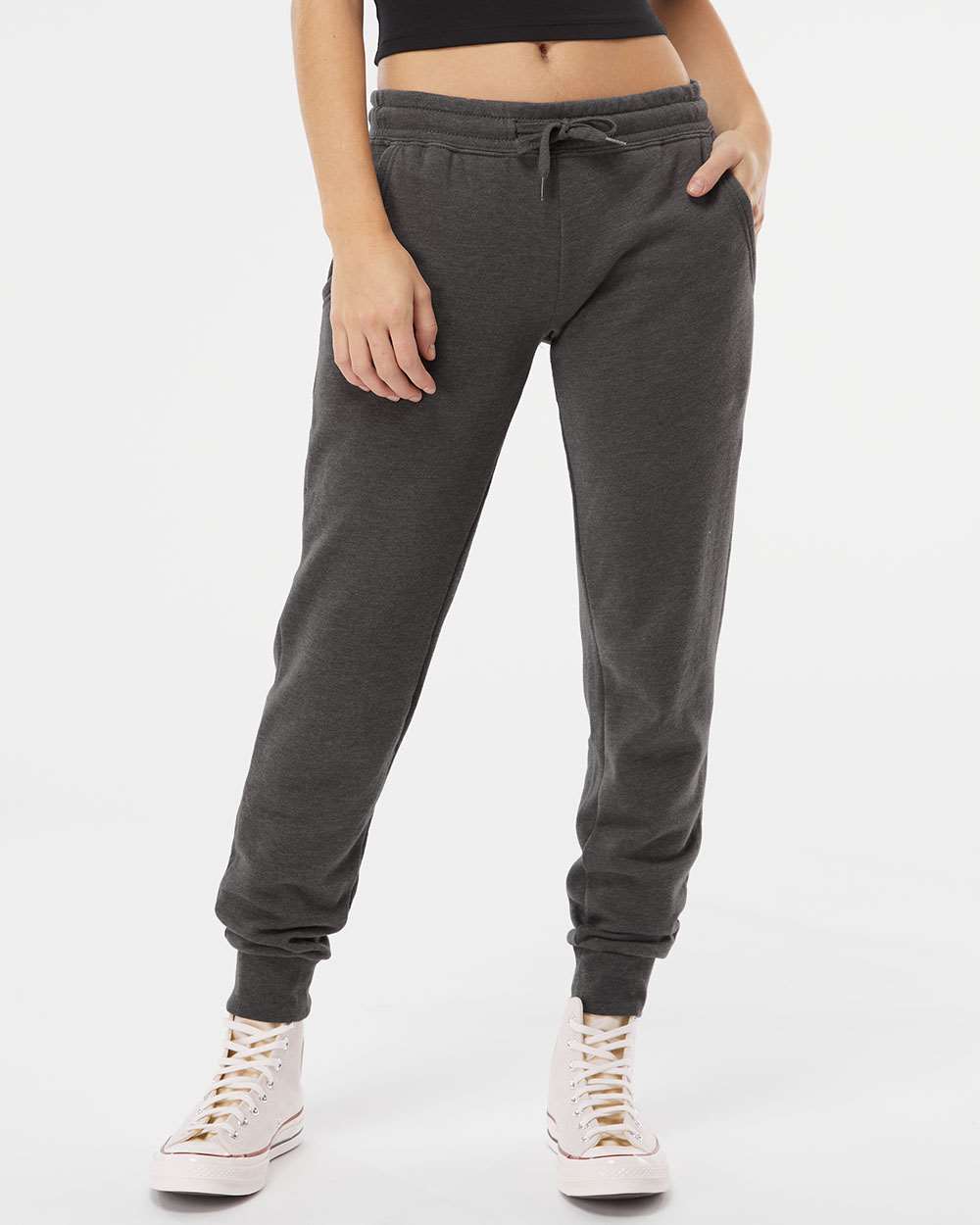 Women's California Wave Wash Sweatpants - OnModelFront - B01576582 - Shadow