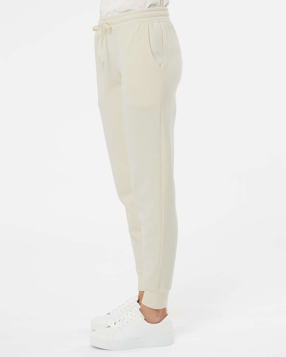 Women's California Wave Wash Sweatpants - OnModelSide - B01576242 - Bone
