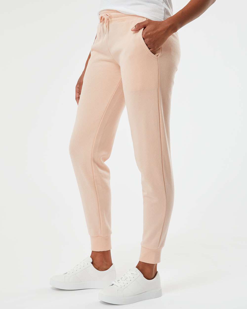 Women's California Wave Wash Sweatpants - OnModelSide - B01576312 - Blush