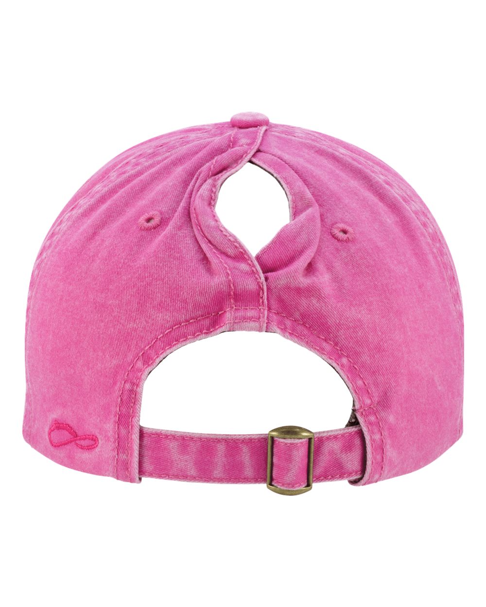 Women's Pigment-Dyed with Fashion Undervisor Cap - Back - B96795100 - Rose/ Polka Dots