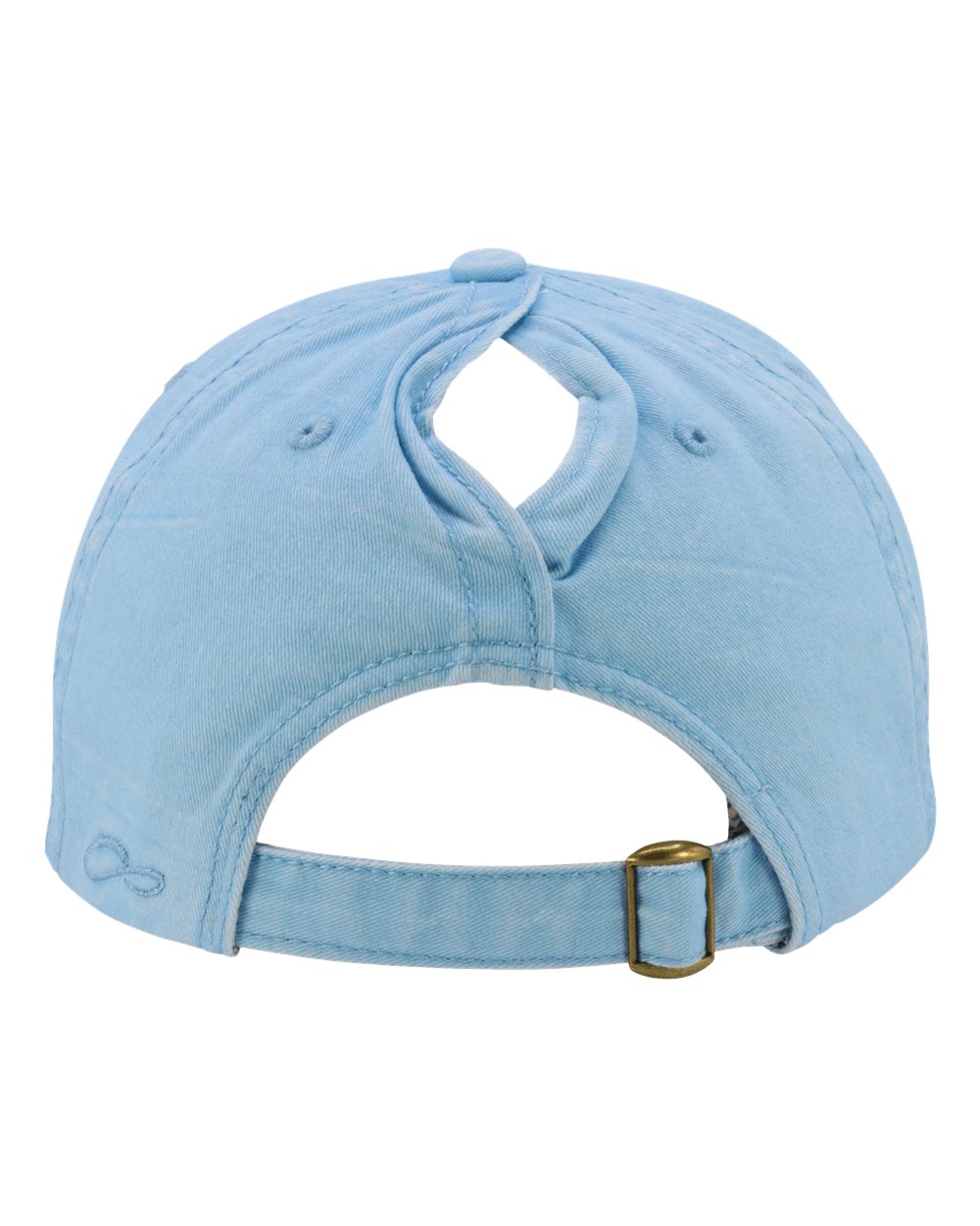 Women's Pigment-Dyed with Fashion Undervisor Cap - Back - B96795250 - Cashmere Blue/ Floral