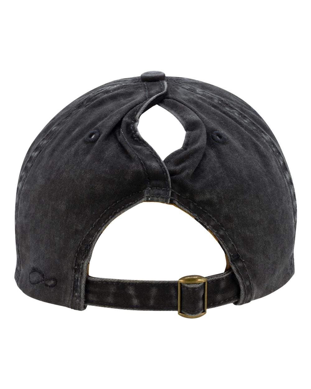 Women's Pigment-Dyed with Fashion Undervisor Cap - Back - B96795500 - Black/ Leopard