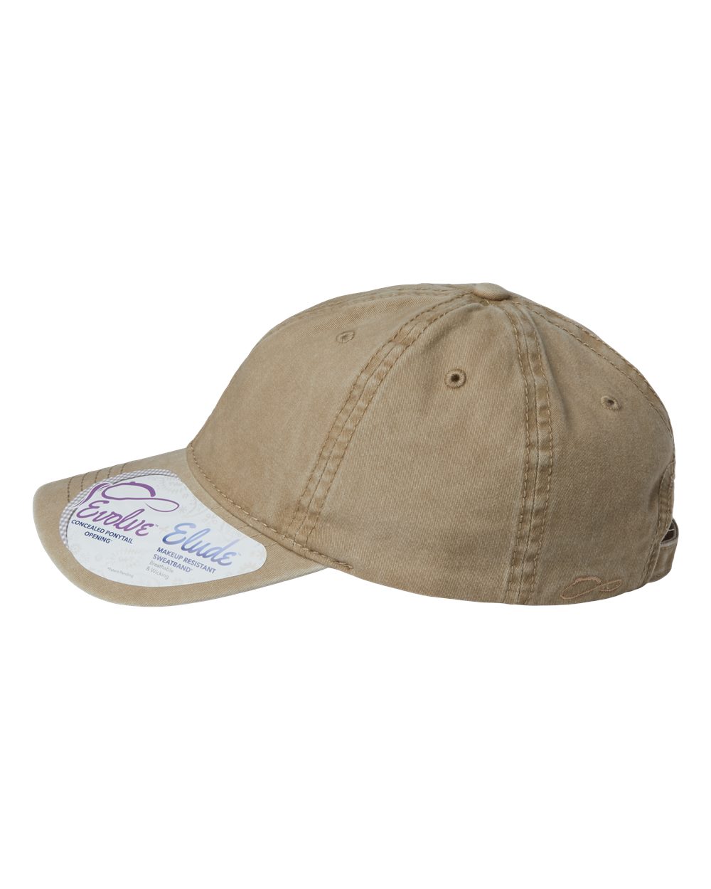Women's Pigment-Dyed with Fashion Undervisor Cap - DirectSide - B96795240 - Khaki/ Camo