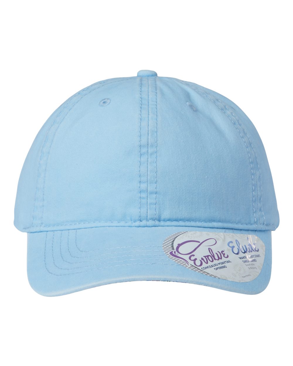 Women's Pigment-Dyed with Fashion Undervisor Cap - Front - B96795250 - Cashmere Blue/ Floral