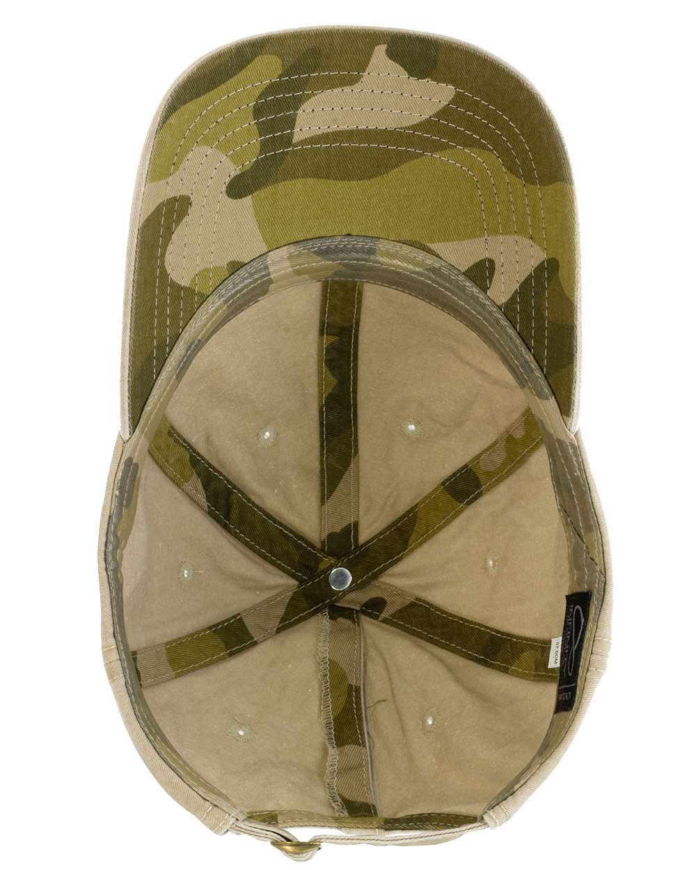 Women's Pigment-Dyed with Fashion Undervisor Cap - Side - B96795240 - Khaki/ Camo