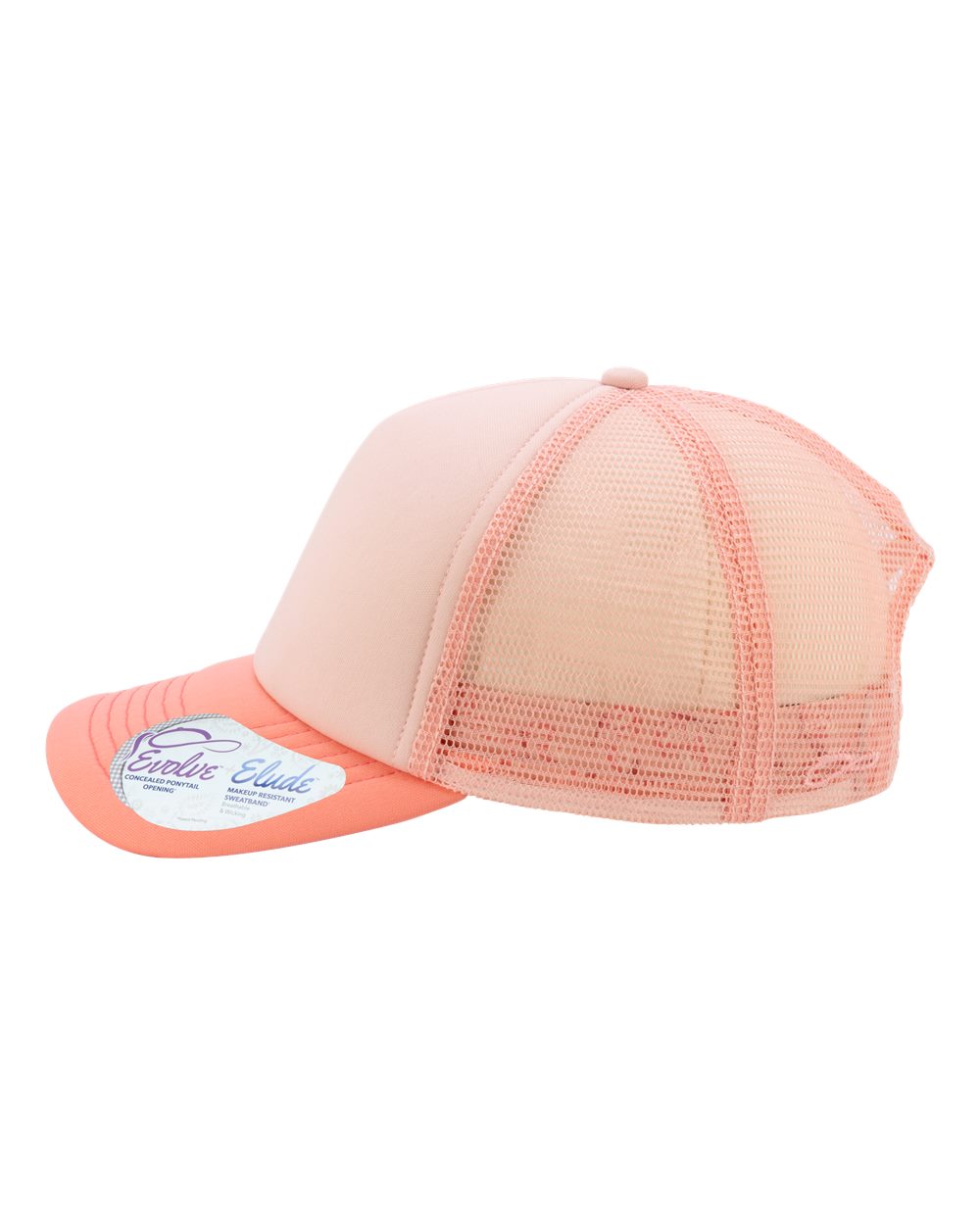 Women's Foam Trucker Cap - DirectSide - B22395300 - Dusty Pink/ Pink/ Peachy Pink/ Butterfly