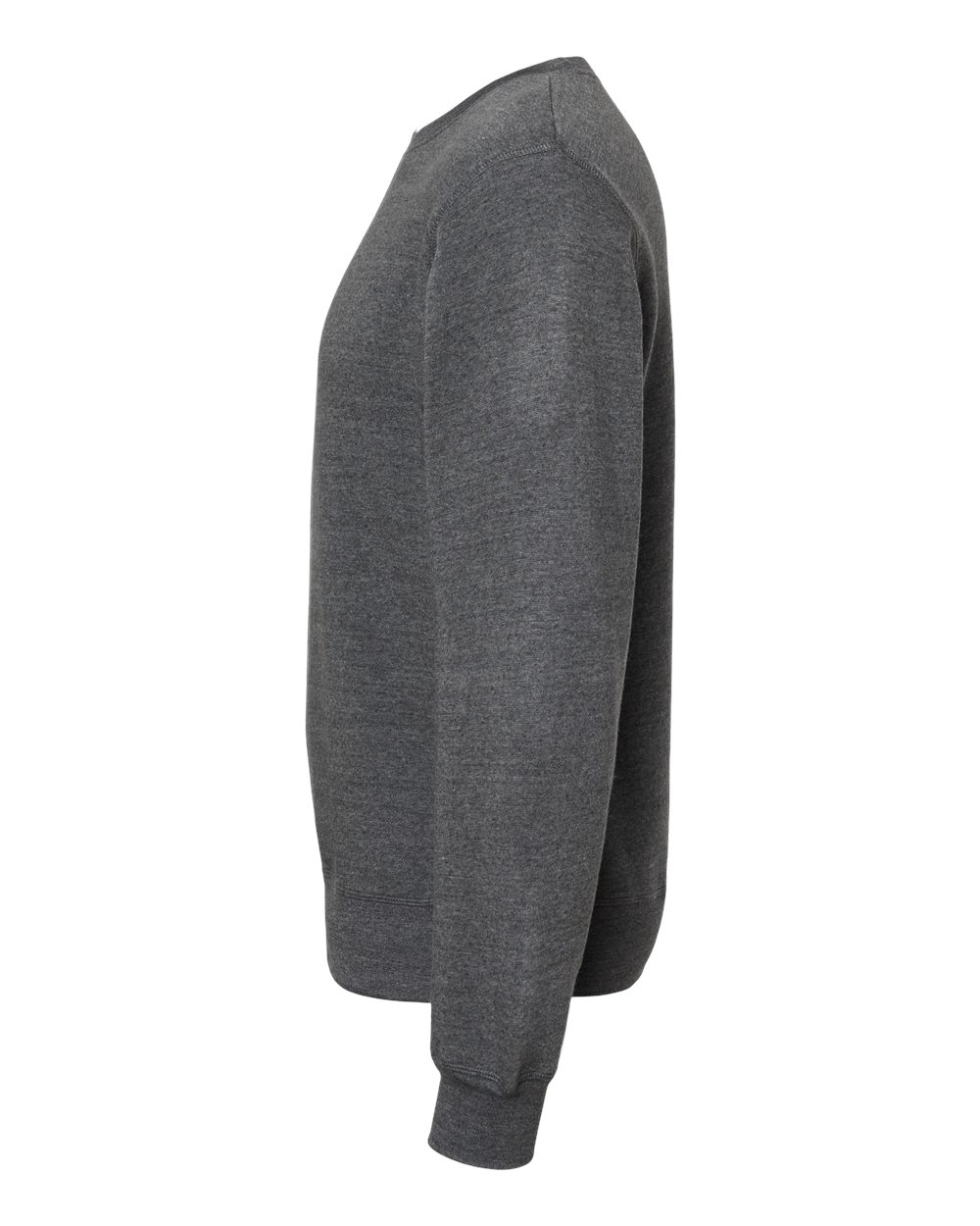Unisex Triblend Fleece Crewneck Sweatshirt - DirectSide - B08228103 - Black Triblend