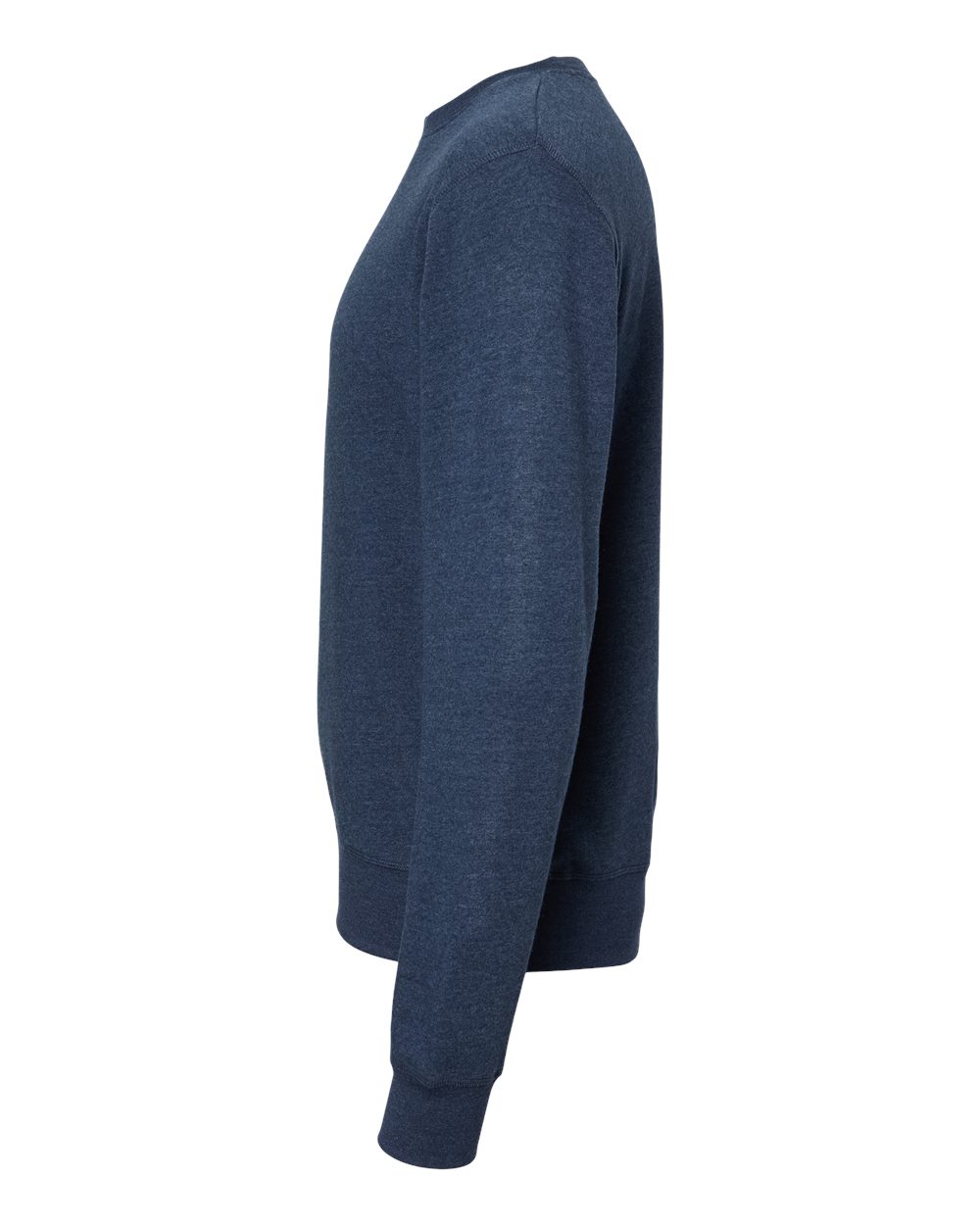Unisex Triblend Fleece Crewneck Sweatshirt - DirectSide - B08228653 - True Navy Triblend
