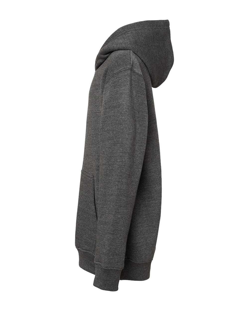 Youth Triblend Fleece Hooded Sweatshirt - DirectSide - B08328104 - Black Triblend