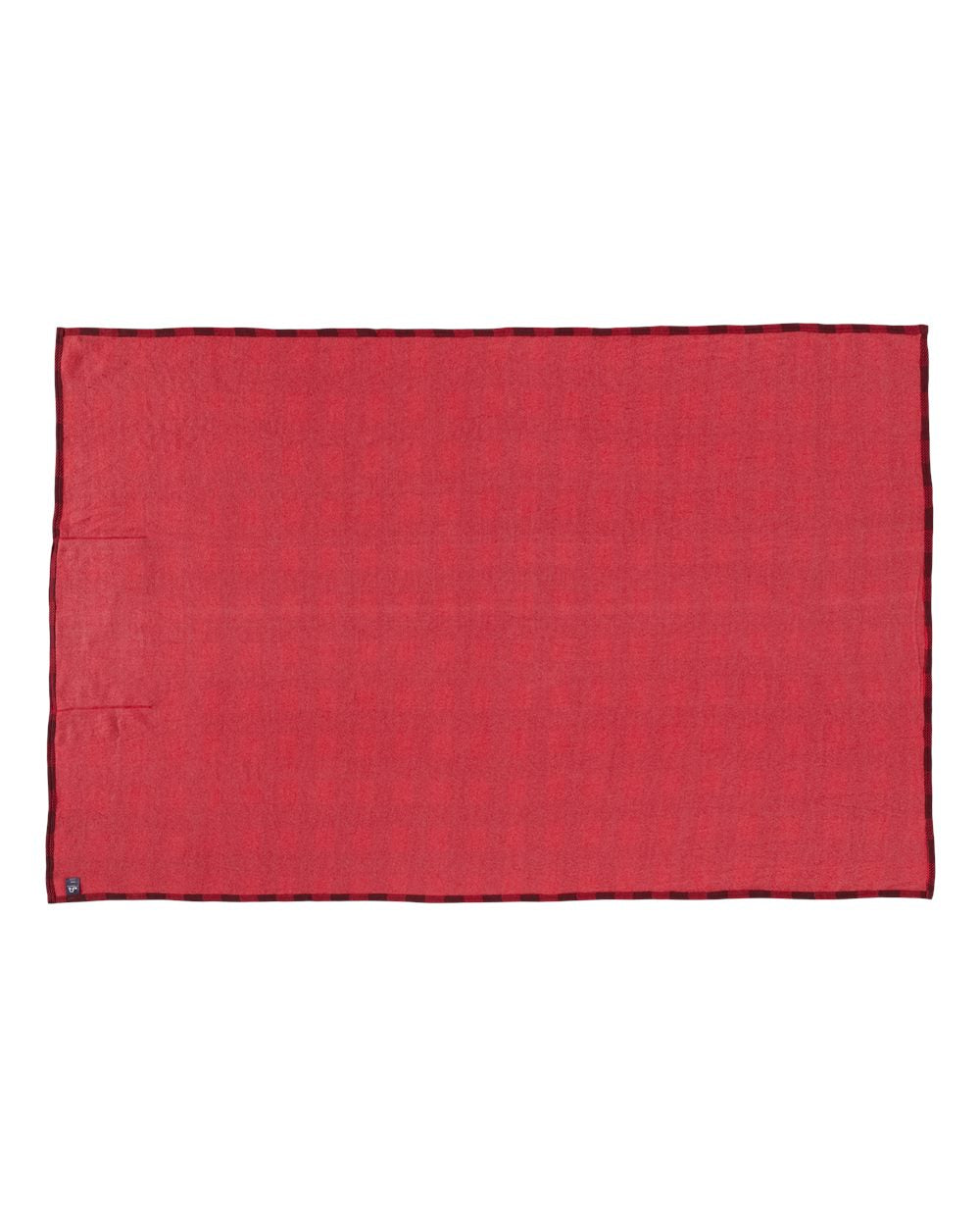 Triblend Fleece Blanket - Back - B12328700 - Red Buffalo Triblend